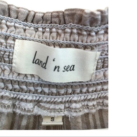 𝅺land ‘n Sea Linen Blend Capris EUC - Picture 2 of 10